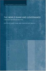 The World Bank and governance : a decade of reform and reaction