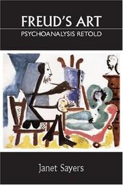 Cover of: FREUD'S ART-PSCHONALYSIS by Janet Sayers