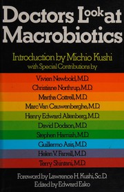 Cover of: Doctors look at macrobiotics