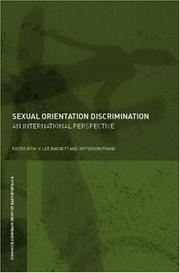 Sexual orientation discrimination : an international perspective