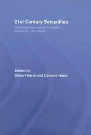 Cover of: 21st Century Sexualities: Contemporary Issues in Health, Education and Rights