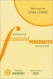 Meeting the challenge : innovative feminist pedagogies in action