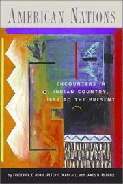 American nations : encounters in Indian country, 1850 to the present