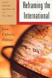 Re-framing the international : law, culture, politics