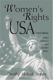 Women's rights in the U.S.A. : policy debates and gender roles