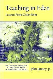 Teaching in Eden : lessons from Cedar Point