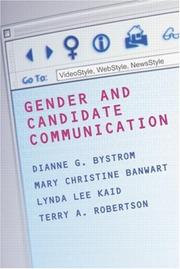 Gender and candidate communication : videoStyle, webStyle, newsStyle