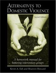 Alternatives to domestic violence : a homework manual for battering intervention groups