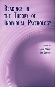 Readings in the theory of individual psychology