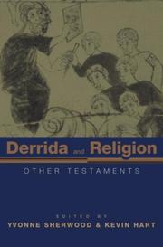 Cover of: Derrida and Religion: Other Testaments
