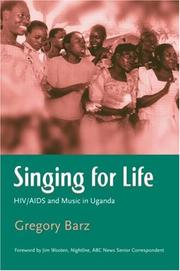 Cover of: Singing for life by Gregory F. Barz