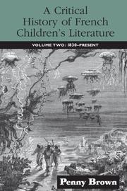 A critical history of French children's literature