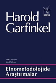Cover of: Etnometodolojide Arastirmalar