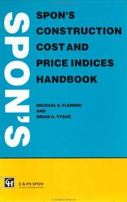 Spon's construction cost and price indices handbook