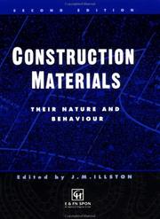 Construction materials : their nature and behaviour