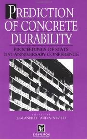 Prediction of concrete durability : proceedings of STATS 21st anniversary conference