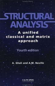 Structural analysis by A. Ghali, Amin Ghali, Adam M. Neville