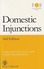 Domestic injunctions