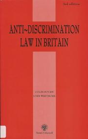 Anti-discrimination law in Britain