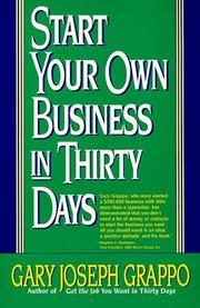 Cover of: Start your own business in thirty days