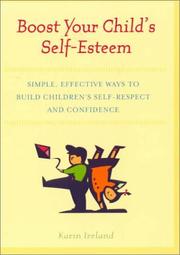 Cover of: Boost your child's self-esteem