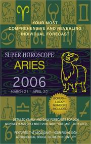 Cover of: Aries