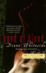 Cover of: Bond of Blood (Berkley Sensation)