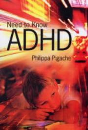 Cover of: ADHD (Need to Know)