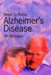 Cover of: Alzheimer's (Need to Know)