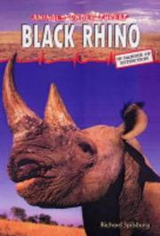 Black rhino : in danger of extinction