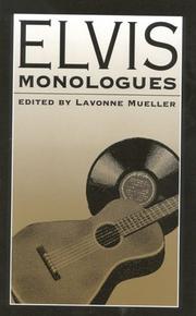 Cover of: Elvis monologues