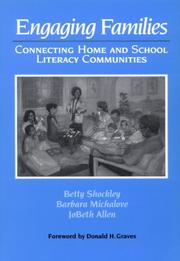 Cover of: Engaging families: connecting home and school literacy communities