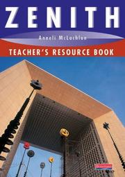 Zénith : Anneli McLachlan. Teacher's resource book