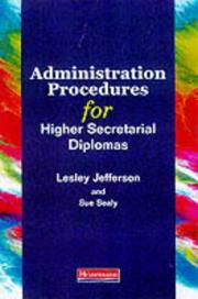 Administration procedures for higher secretarial diplomas