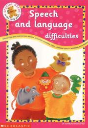 Speech and language difficulties