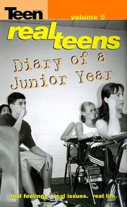 Cover of: Diary Of A Jr Year #5: Diary Of A Junior Year #05 (Real Teens)