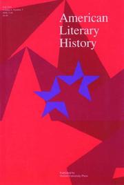 Cover of: The American literary history reader