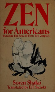 Cover of: Zen for Americans. by Sōen Shaku