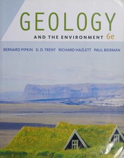 Cover of: Geology and the environment