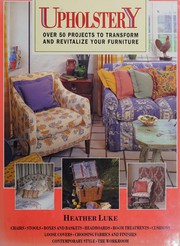 Cover of: Upholstery
