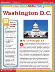 Cover of: Washington D.C (Instant Internet Activities Folder)