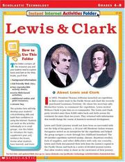 Cover of: Lewis & Clark (Instant Internet Activities Folder)