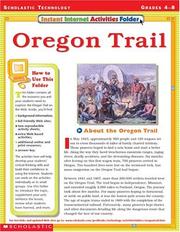 Cover of: Oregon Tail (Instant Internet Activities Folder)