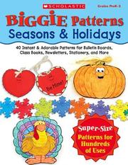 Cover of: Biggie Patterns: Seasons & Holidays