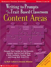 Cover of: Writing to Prompts in the Trait-Based Classroom: Content Areas