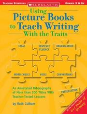Cover of: Using Picture Books To Teach Writing With The Traits