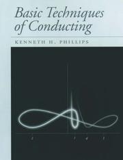 Cover of: Basic techniques of conducting