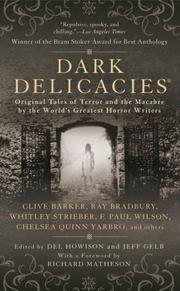 Cover of: Dark Delicacies by 