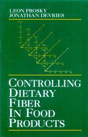 Controlling dietary fiber in food products