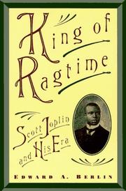 King of ragtime by Edward A. Berlin